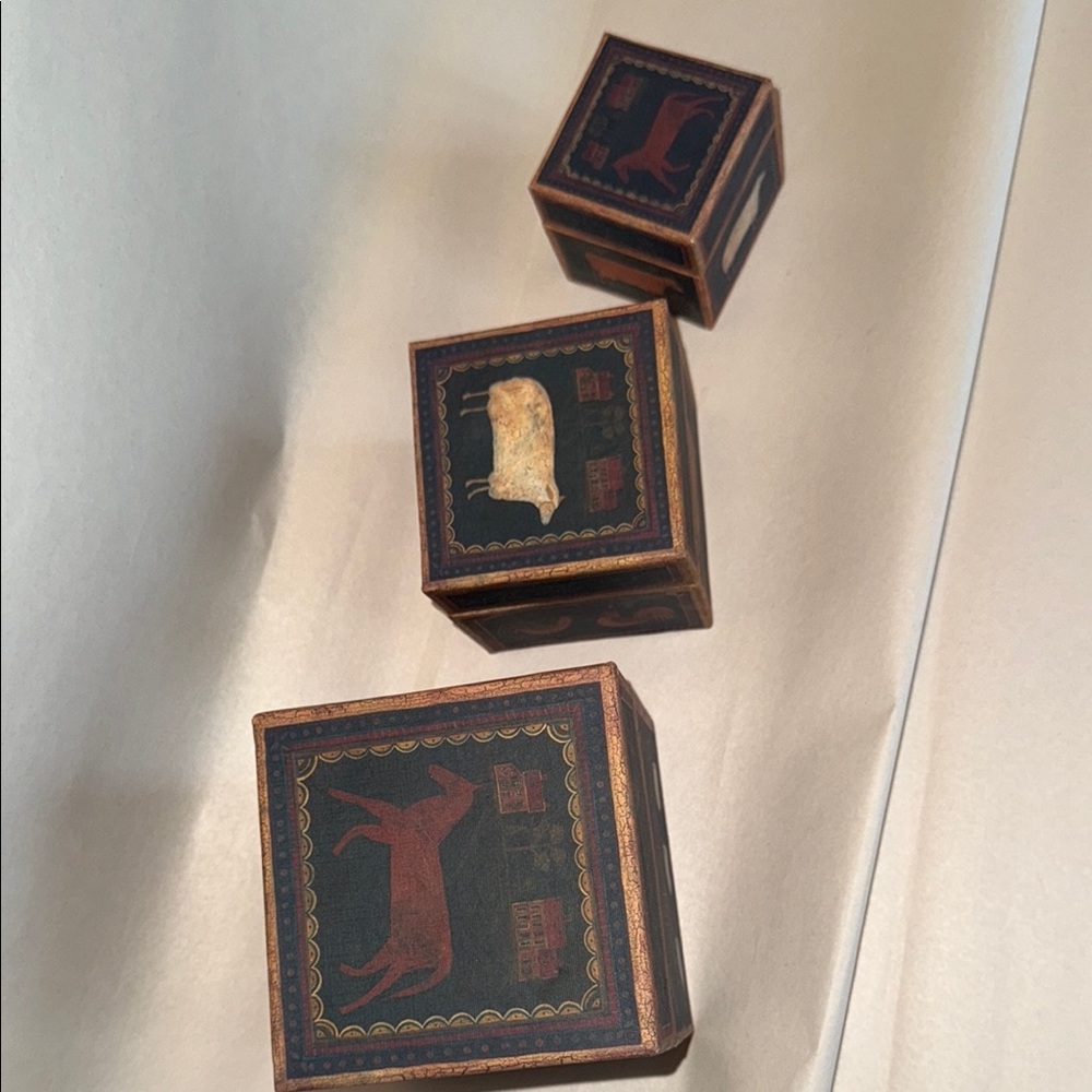 Rustic Farm Animal Decorative Boxes - Picture 6 of 16